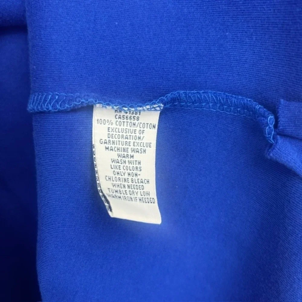Polo Ralph Lauren Men's Large Royal Blue Custom Fit Short Sleeve Polo Shirt